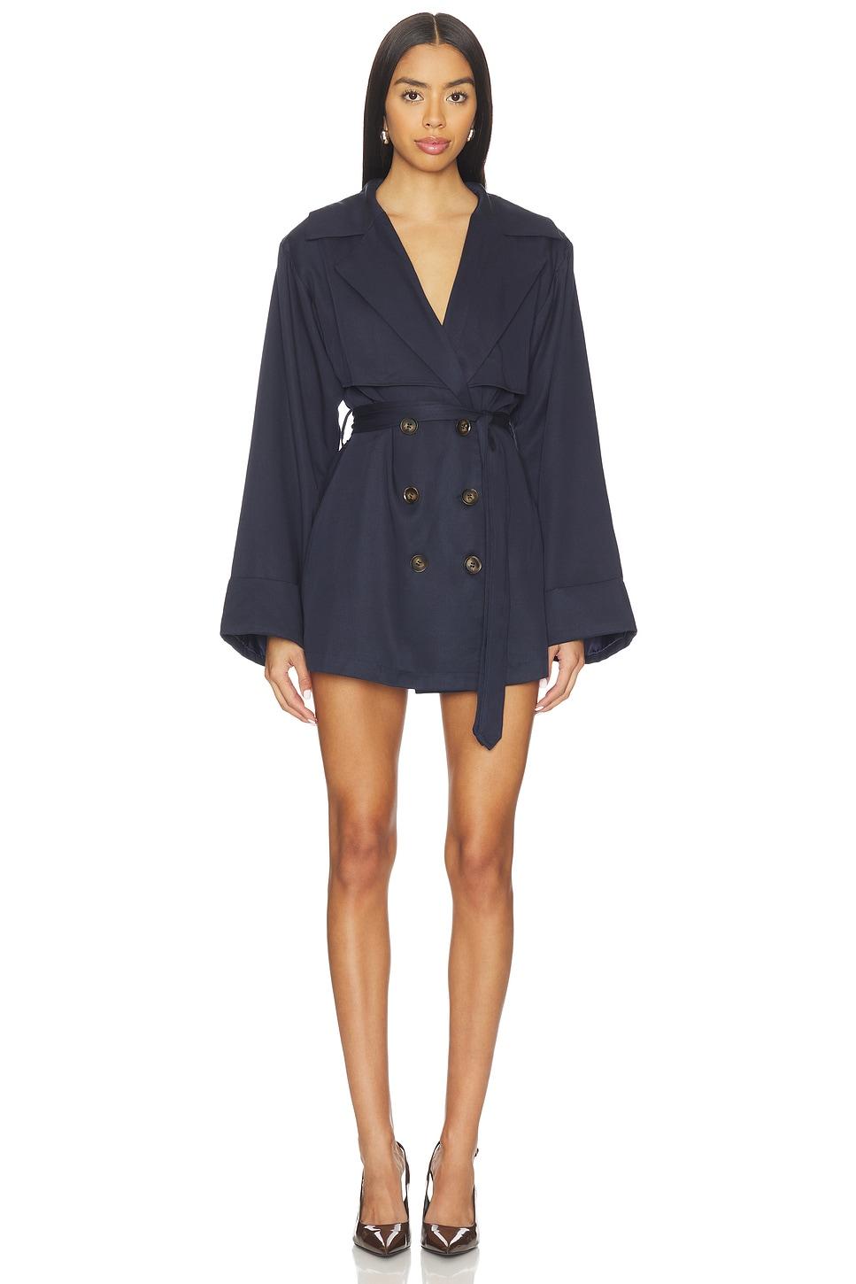 x revolve verina mini trench jacket