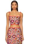x revolve vicky crop top