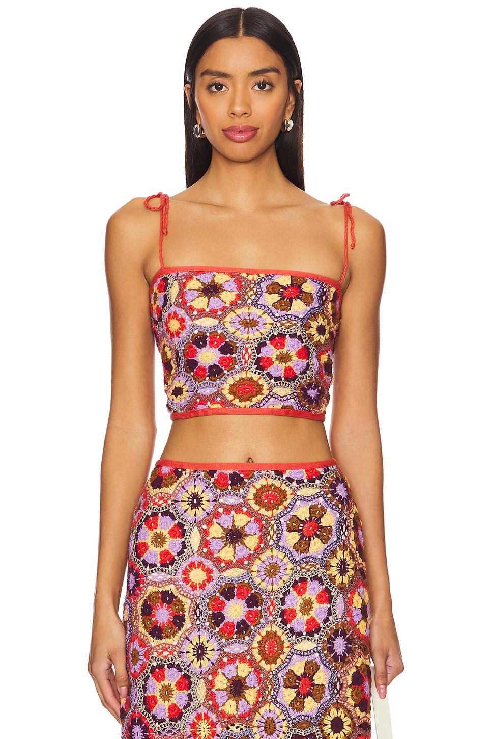 x revolve vicky crop top