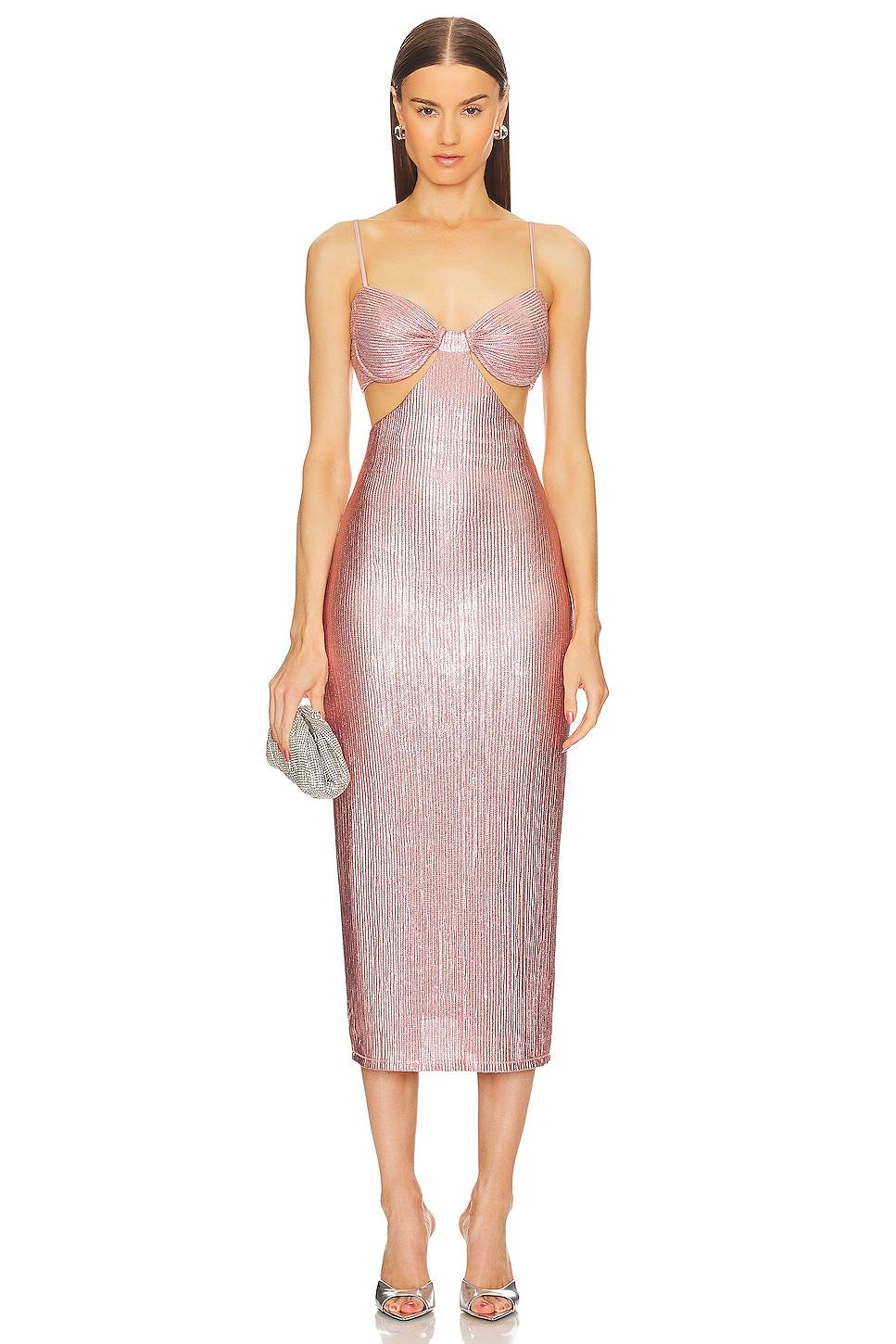 x revolve yvonne midi dress