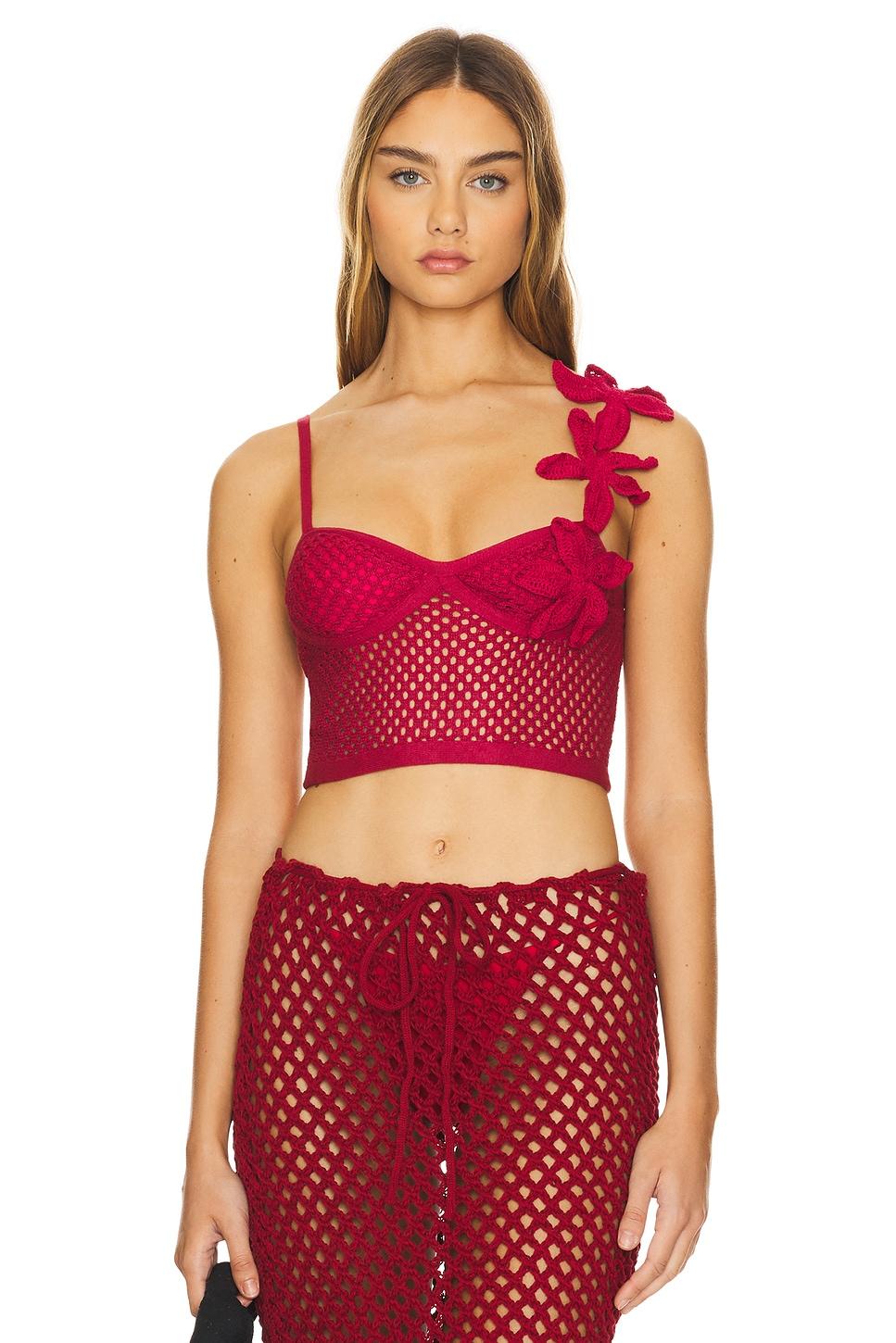 x revolve ziah crop top