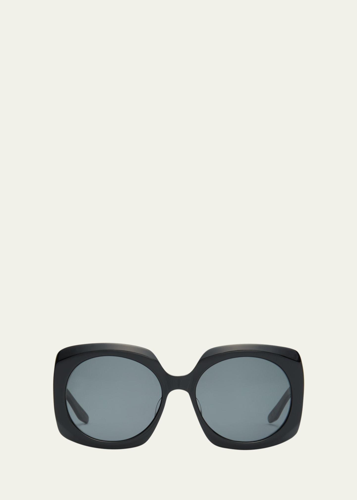 x sarah hoover delia acetate square sunglasses