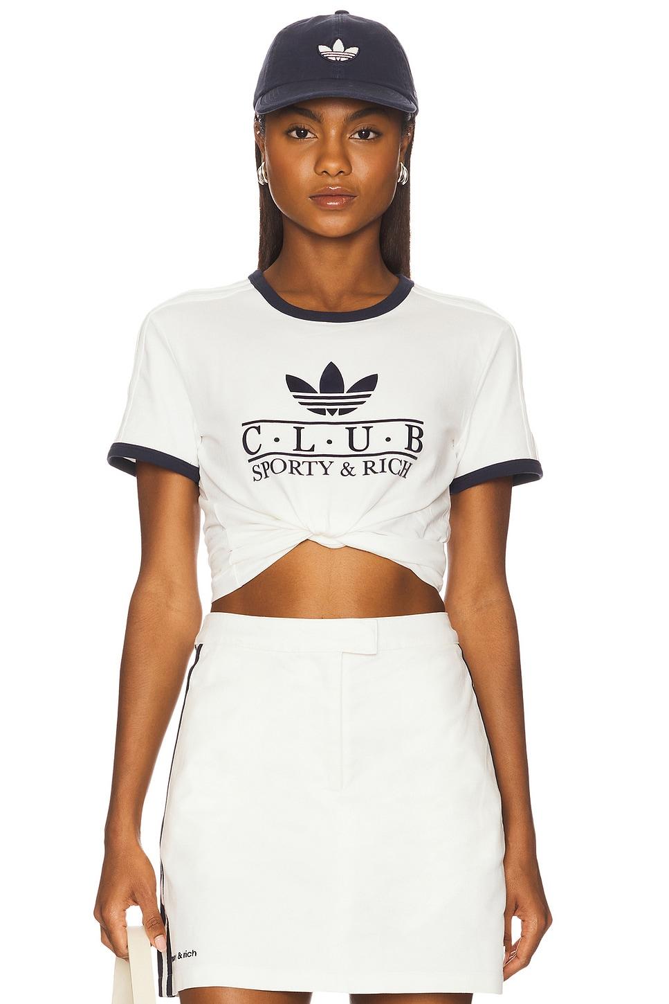x sporty & rich graphic t-shirt