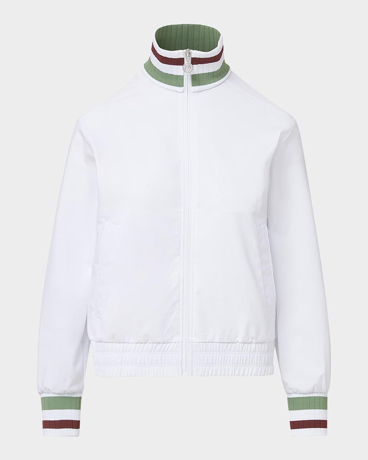 x veronica beard volley track jacket