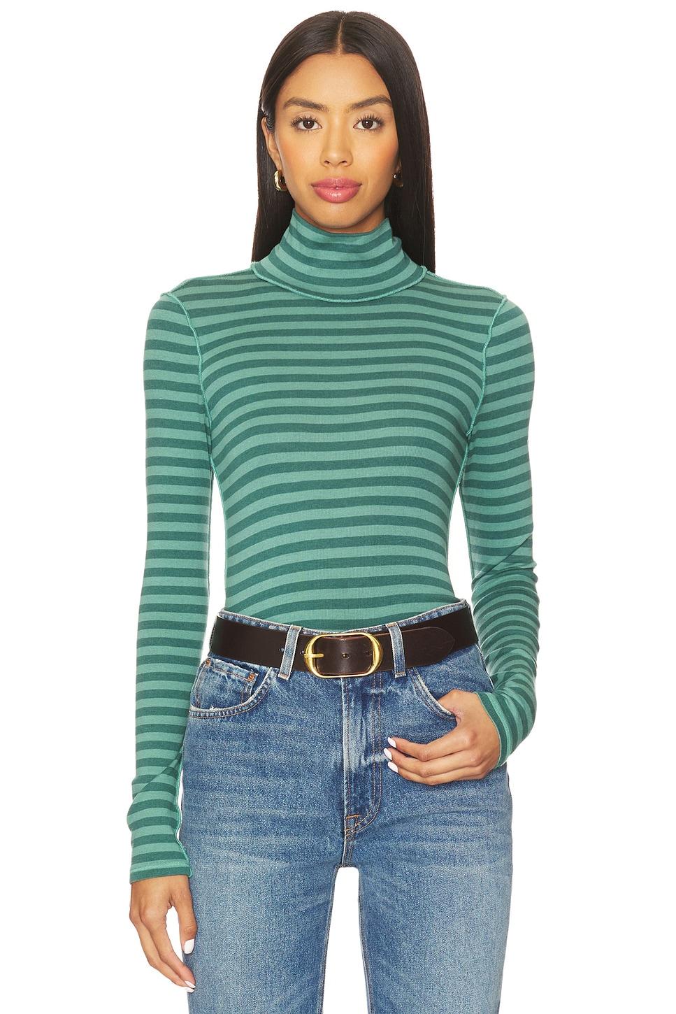 x we the free good good turtle stripe top in rainforest combo