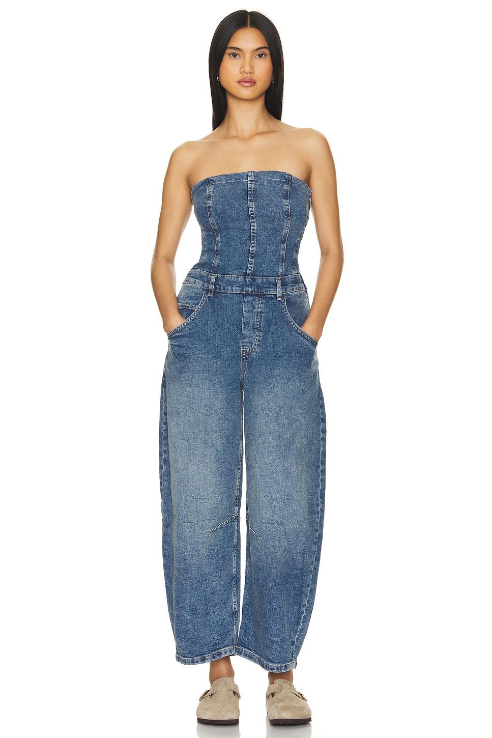 x we the free je suis pret barrel jumpsuit
