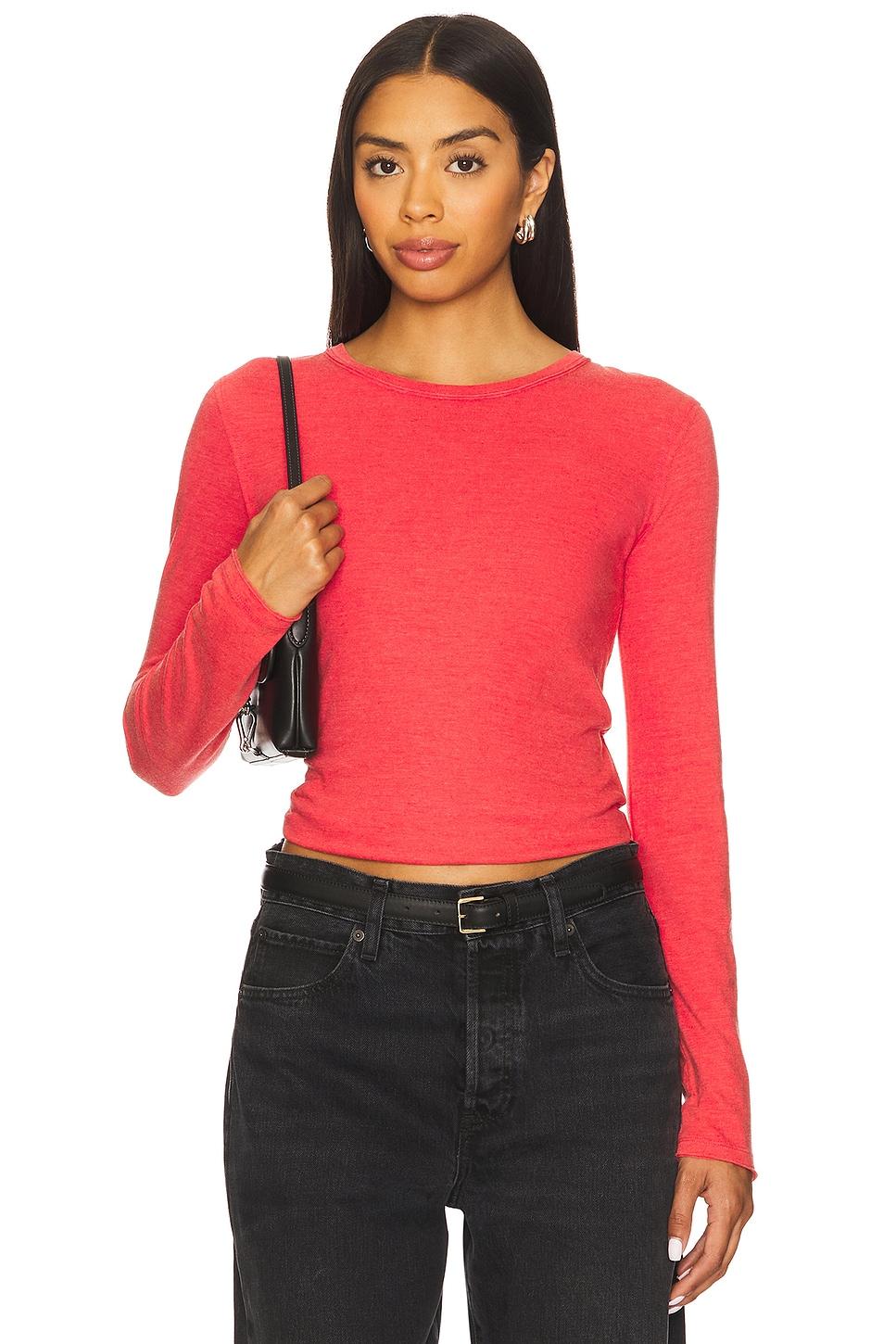 x we the free nova tee in rococco red