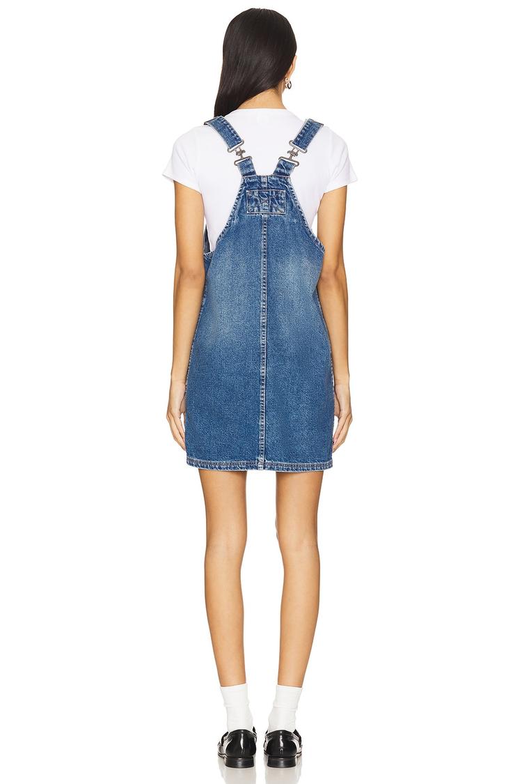 x we the free overall smock mini dress