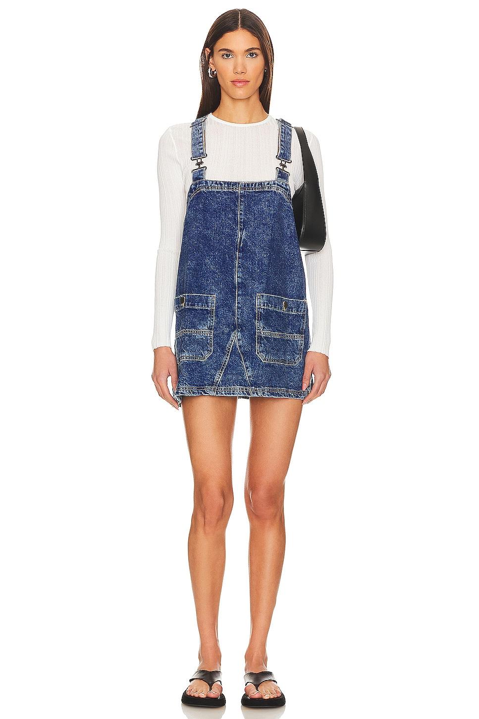 x we the free overall smock mini dress