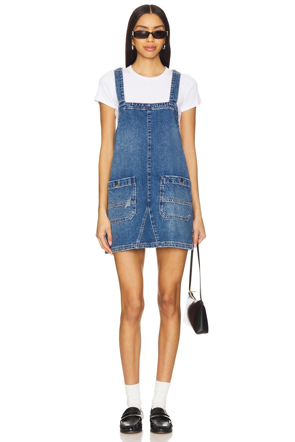 x we the free overall smock mini dress