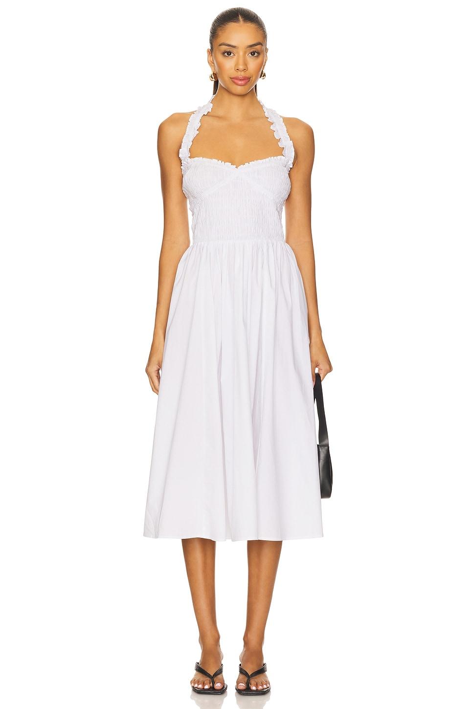 x yhasmina ferrara alexis midi dress
