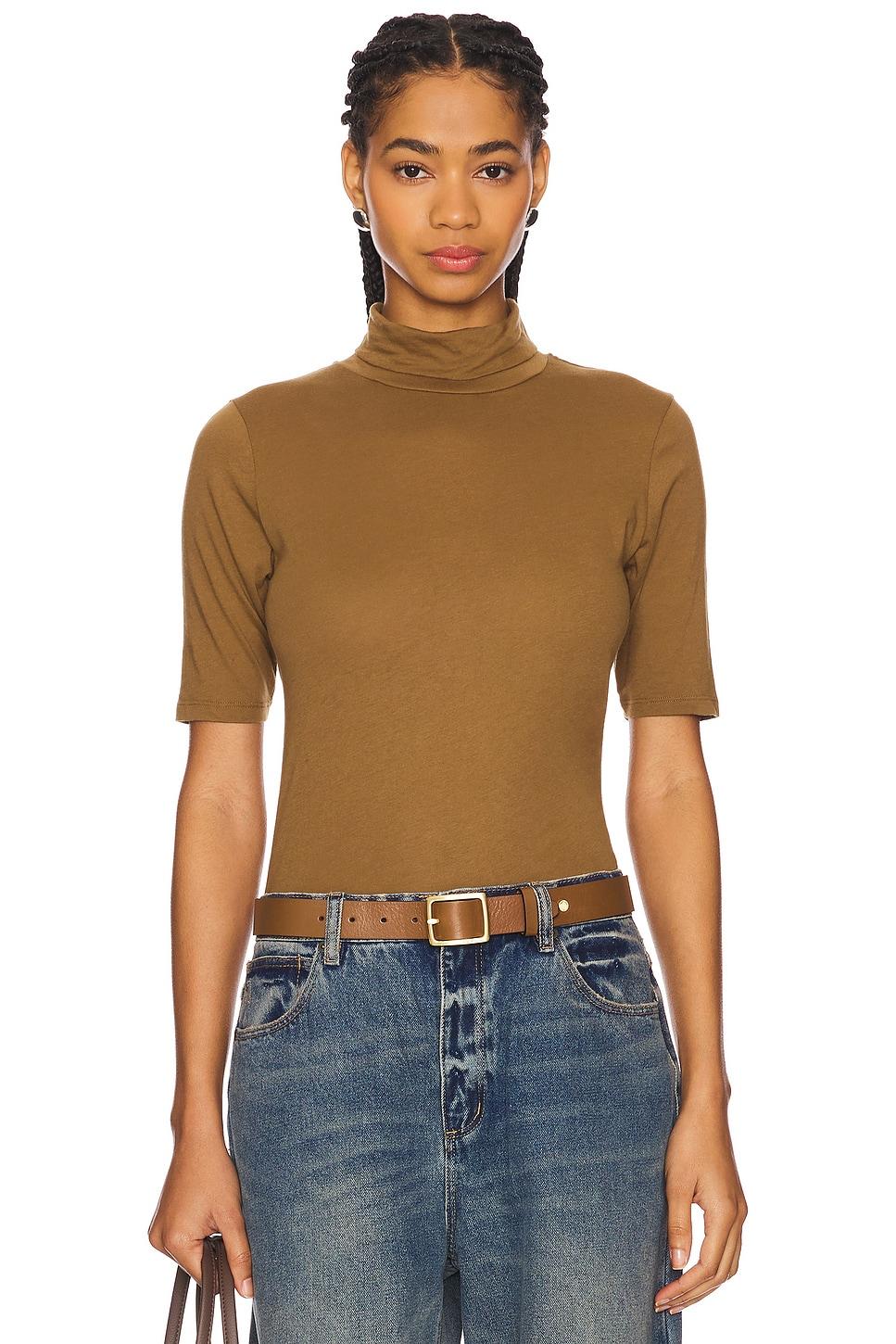 xo bow turtleneck top