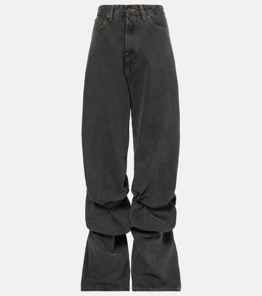 y/project evergreen draped cuff wide