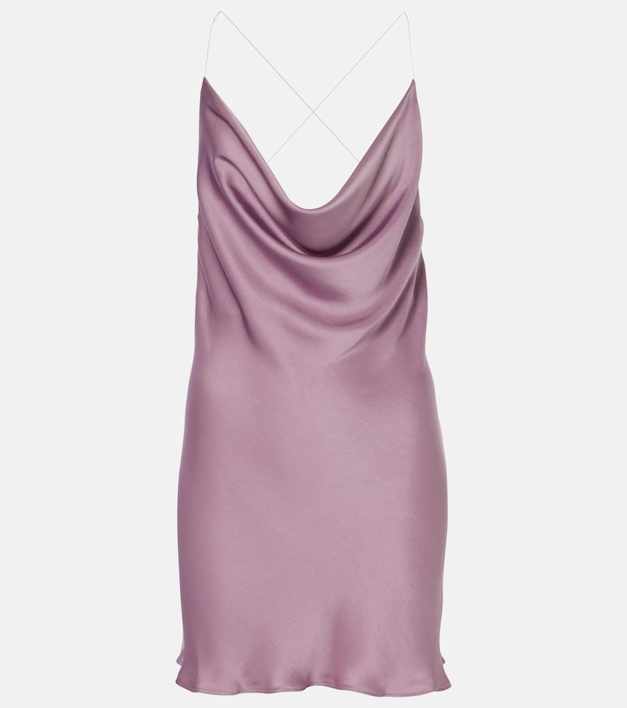 y/project evergreen invisible strap satin slip dress