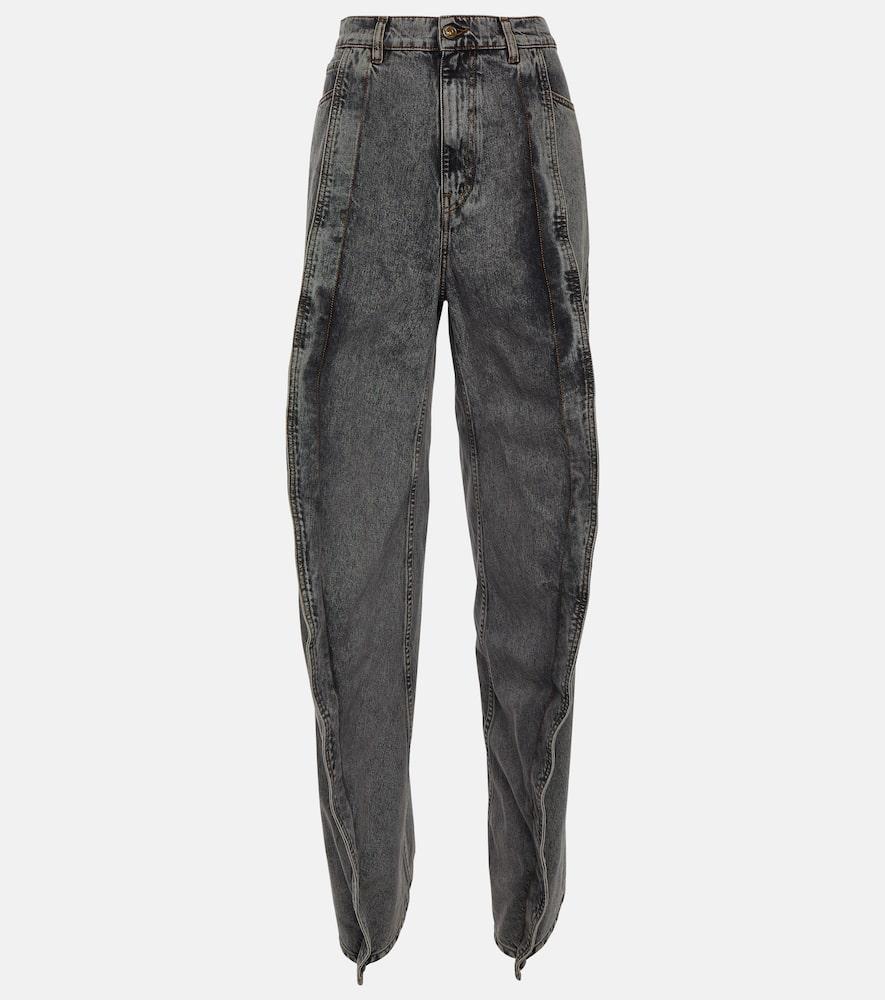 y/project paneled straight jeans