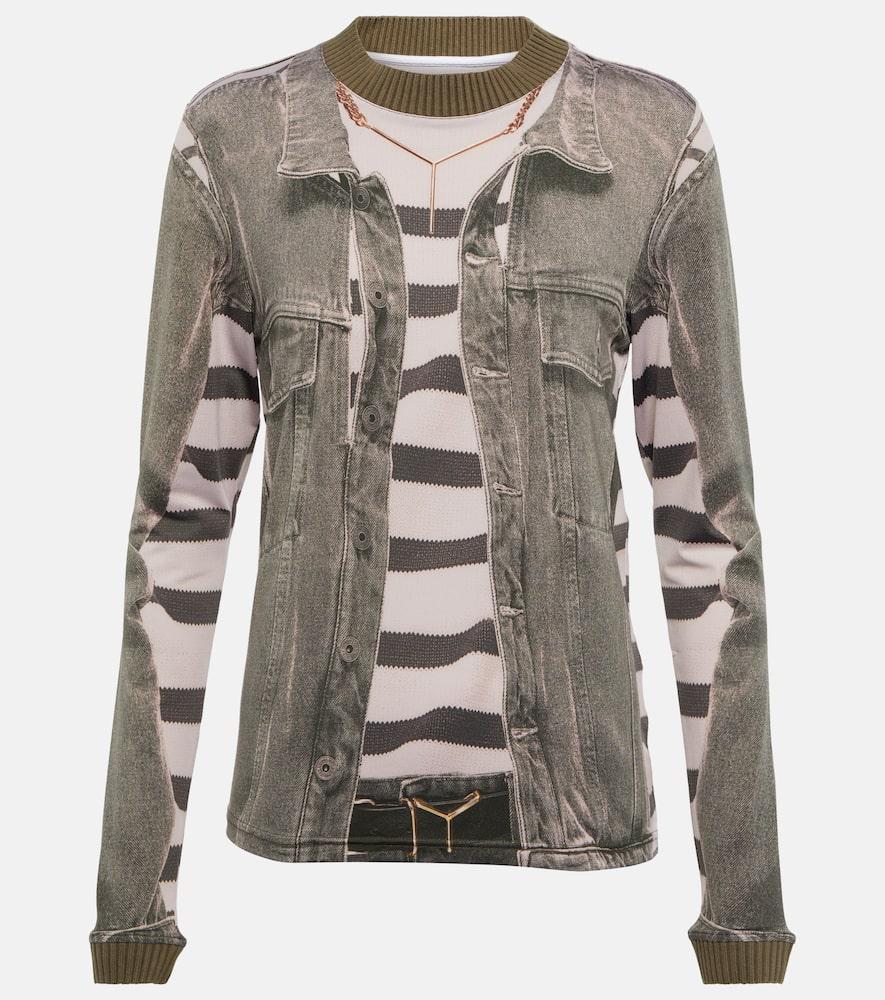 y/project printed top