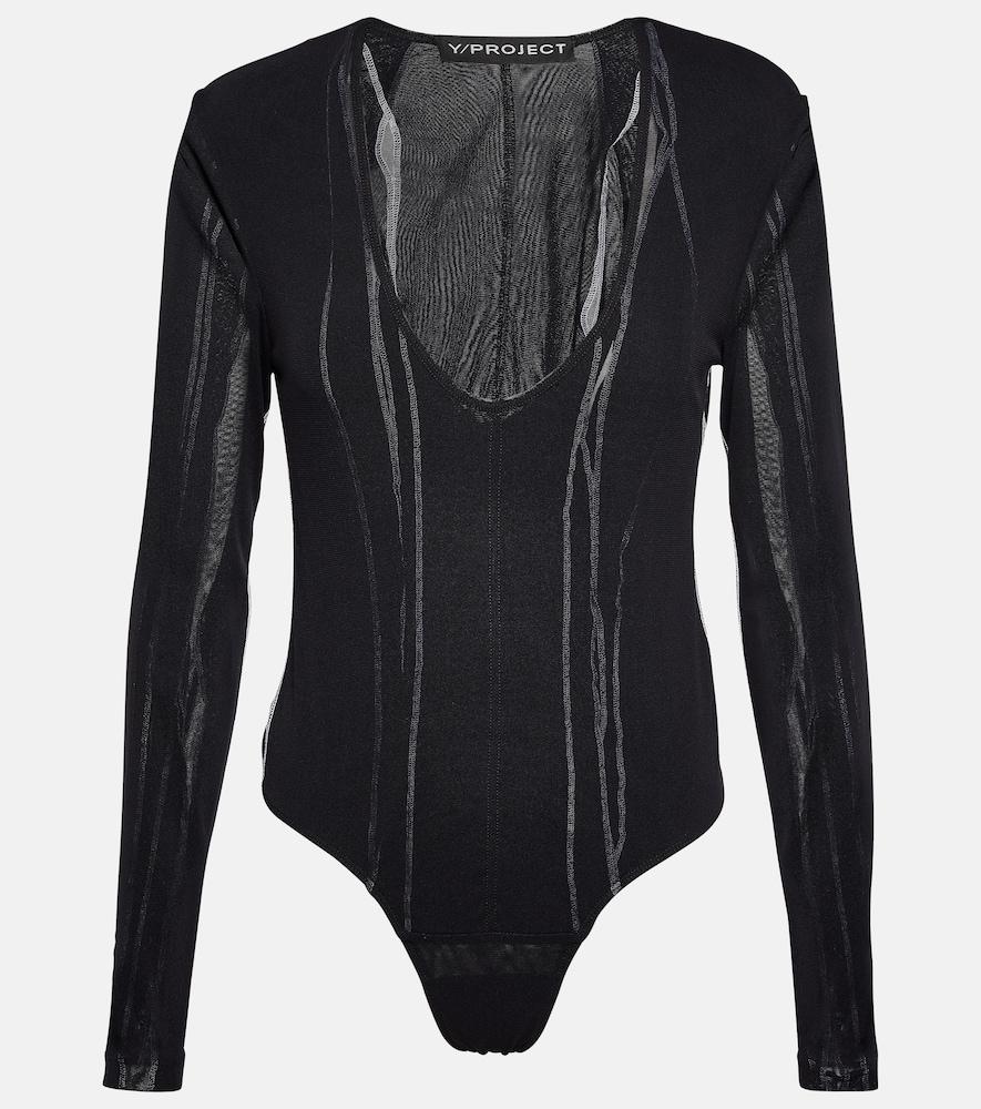 y/project trimmed bodysuit