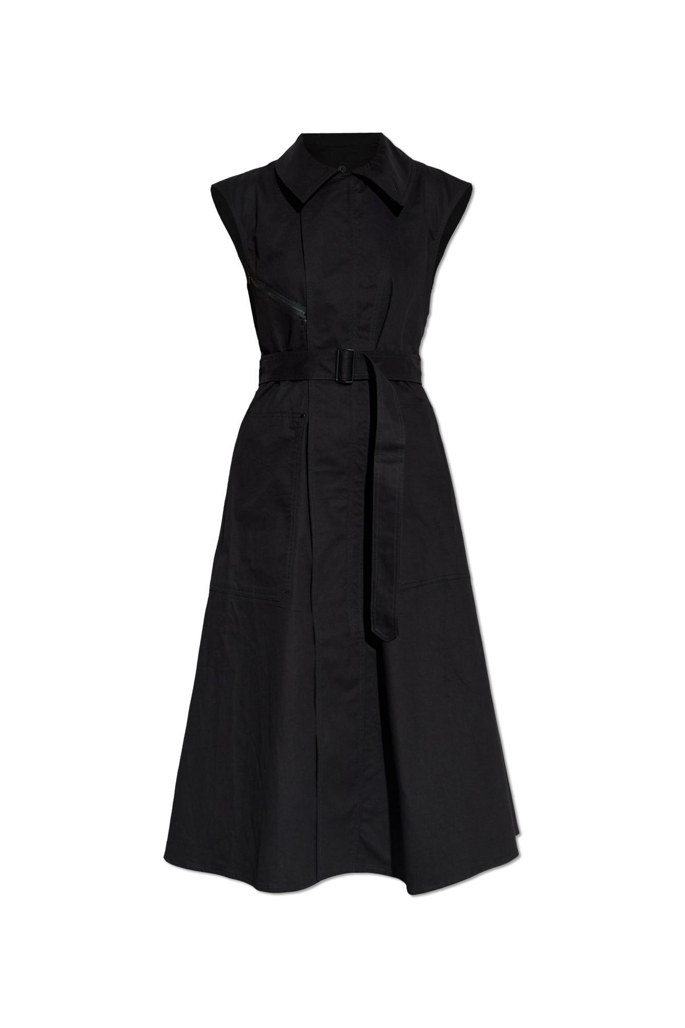 y-3 dress with detachable collar