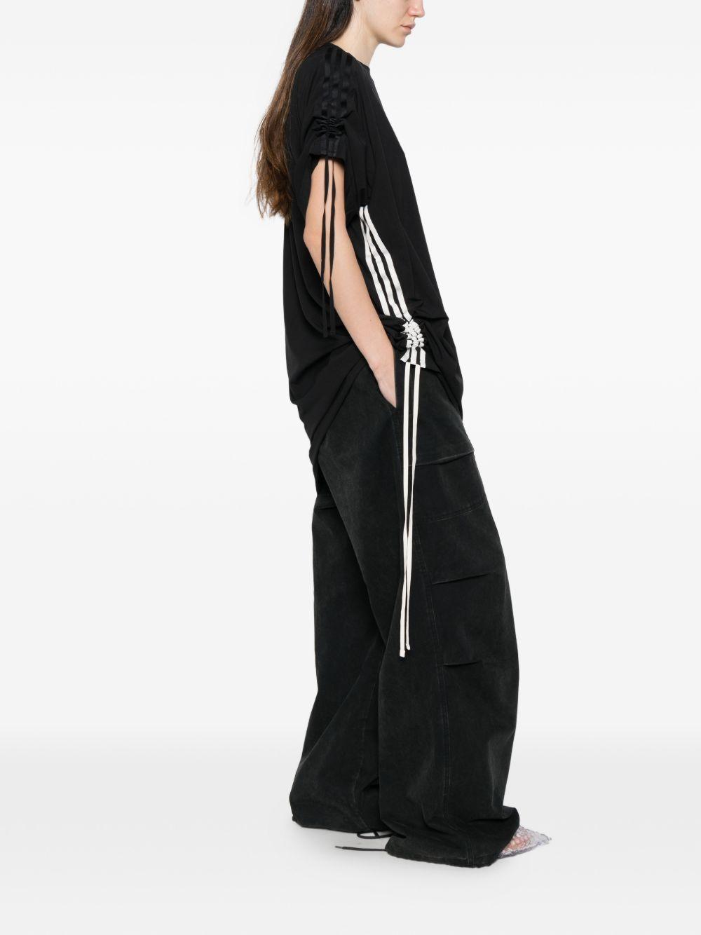 y-3 dresses black recycled polyester - women