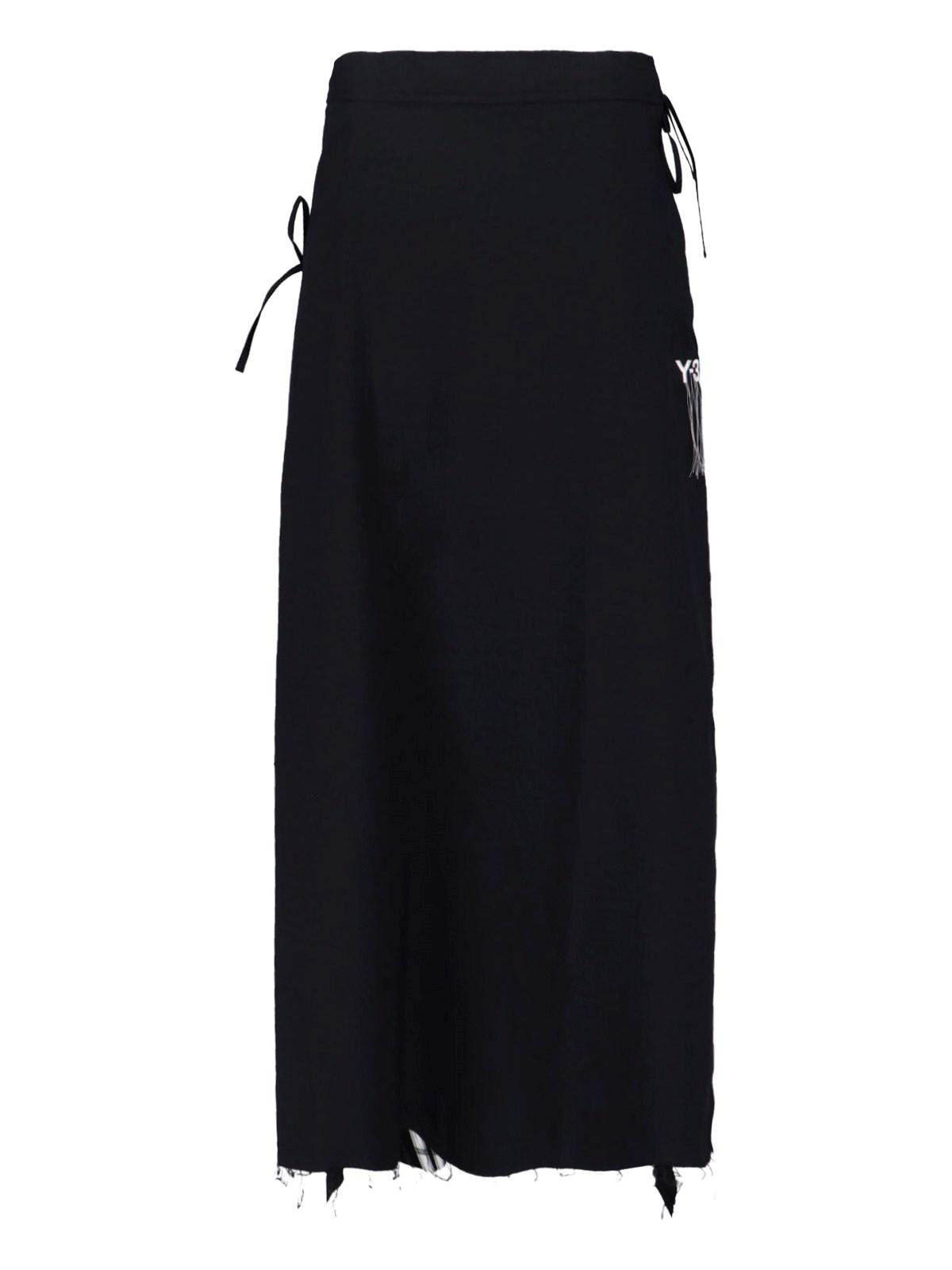 y-3 midi skirt
