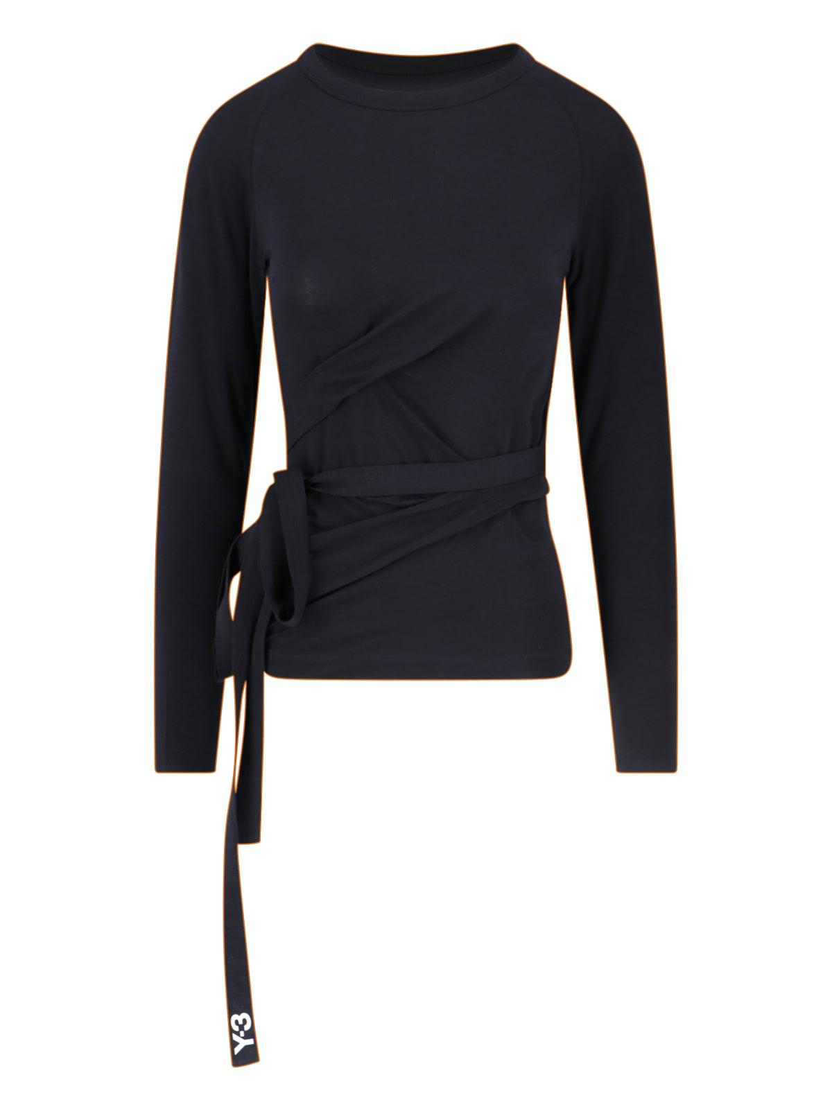 y-3 t-shirt with straps