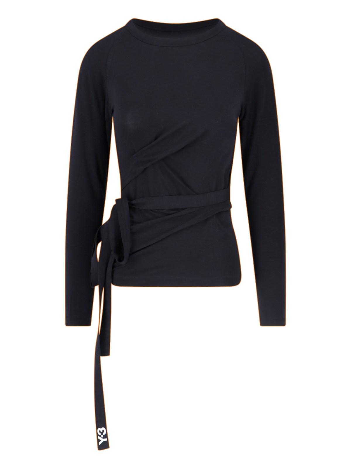 y-3 t-shirt with straps