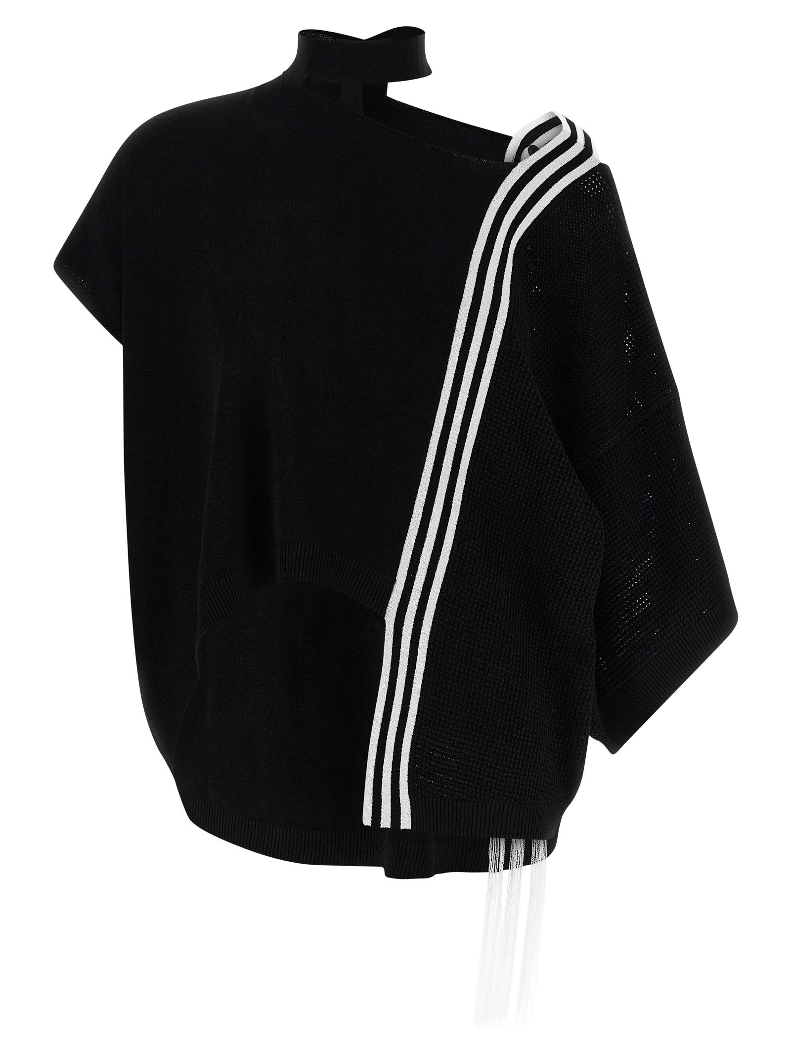 y-3 top black rayon tops - women