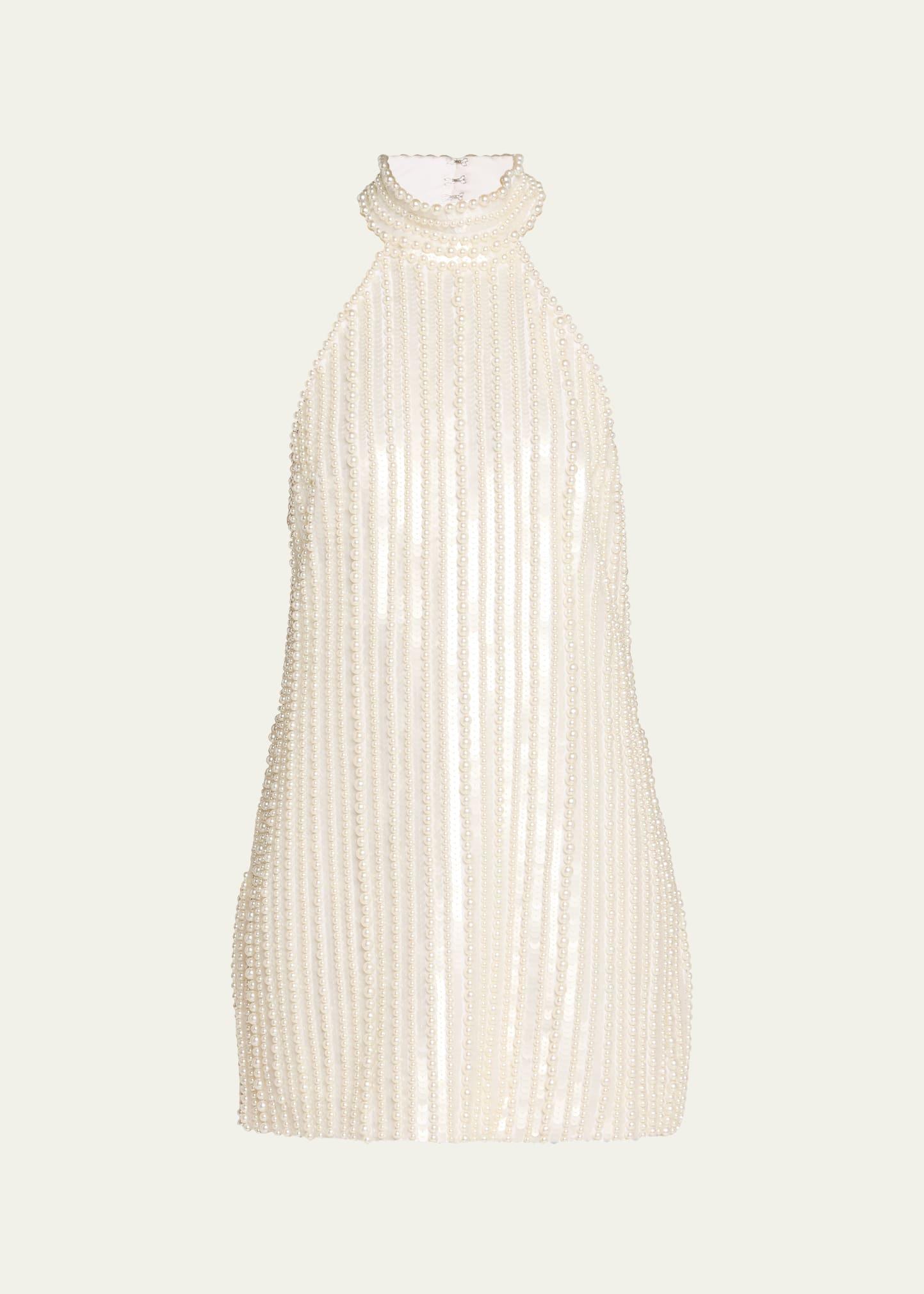 yaeko embellished mini dress
