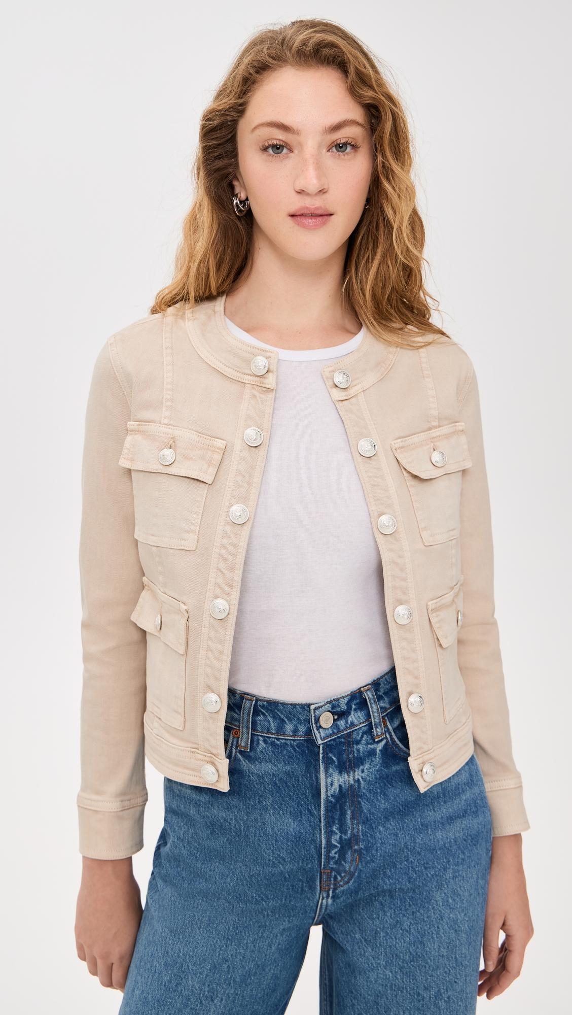 yari collarless jacket