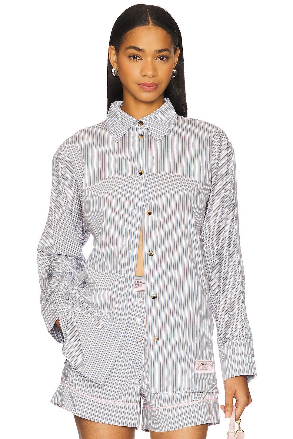 yarn dyed stripe shirt