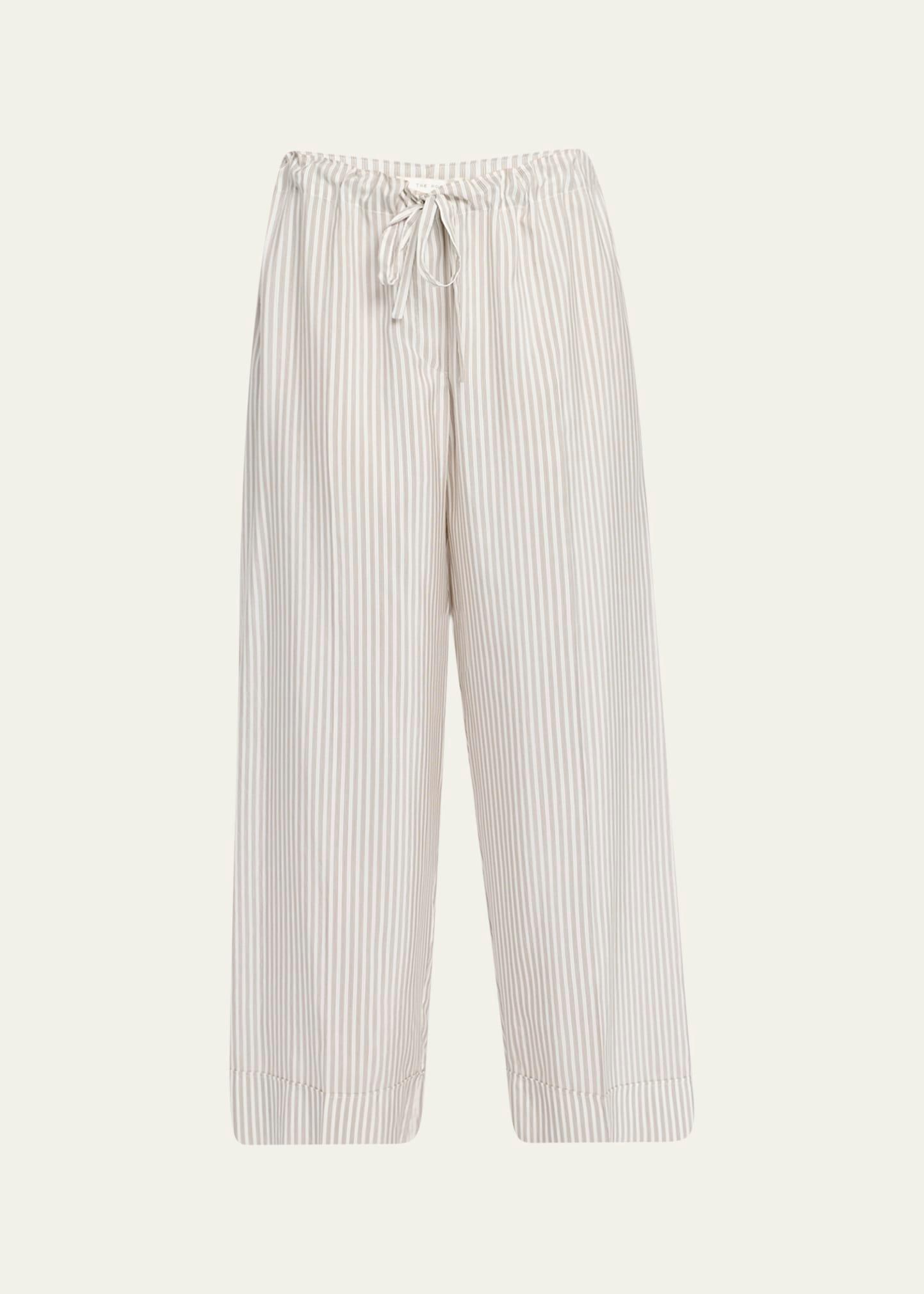 yayah stripe silk pants
