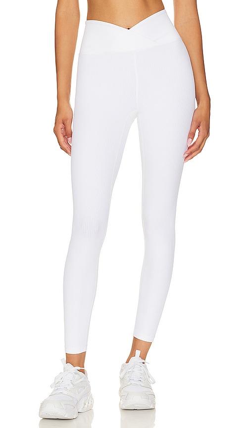 year of ours veronica legging in white.