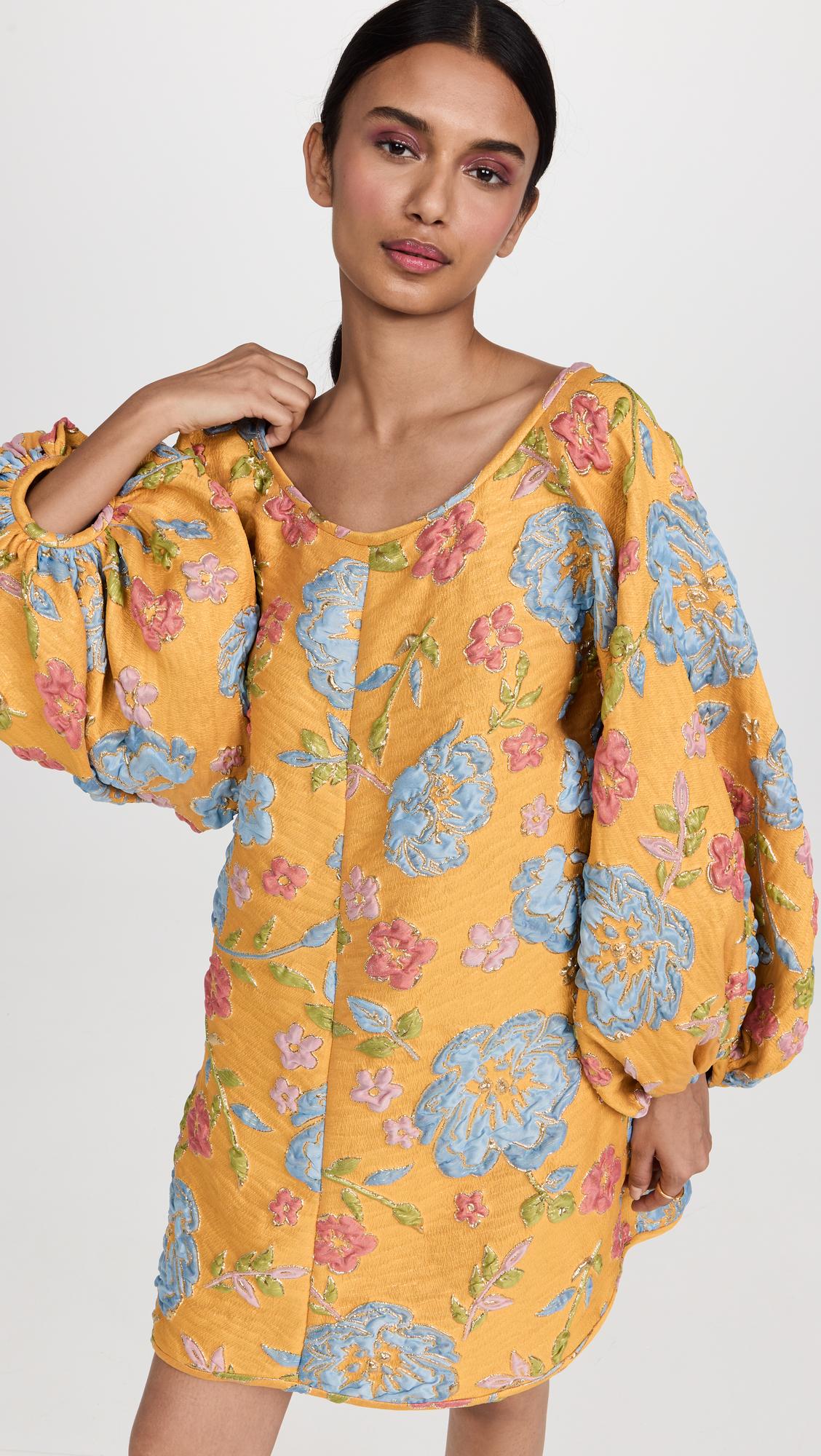 yellow good luck dress