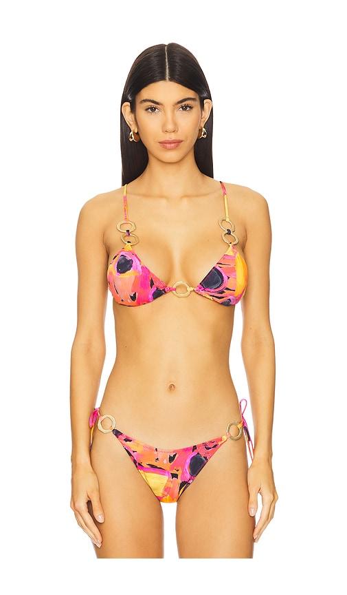 yellow the label willow ring top in pink.