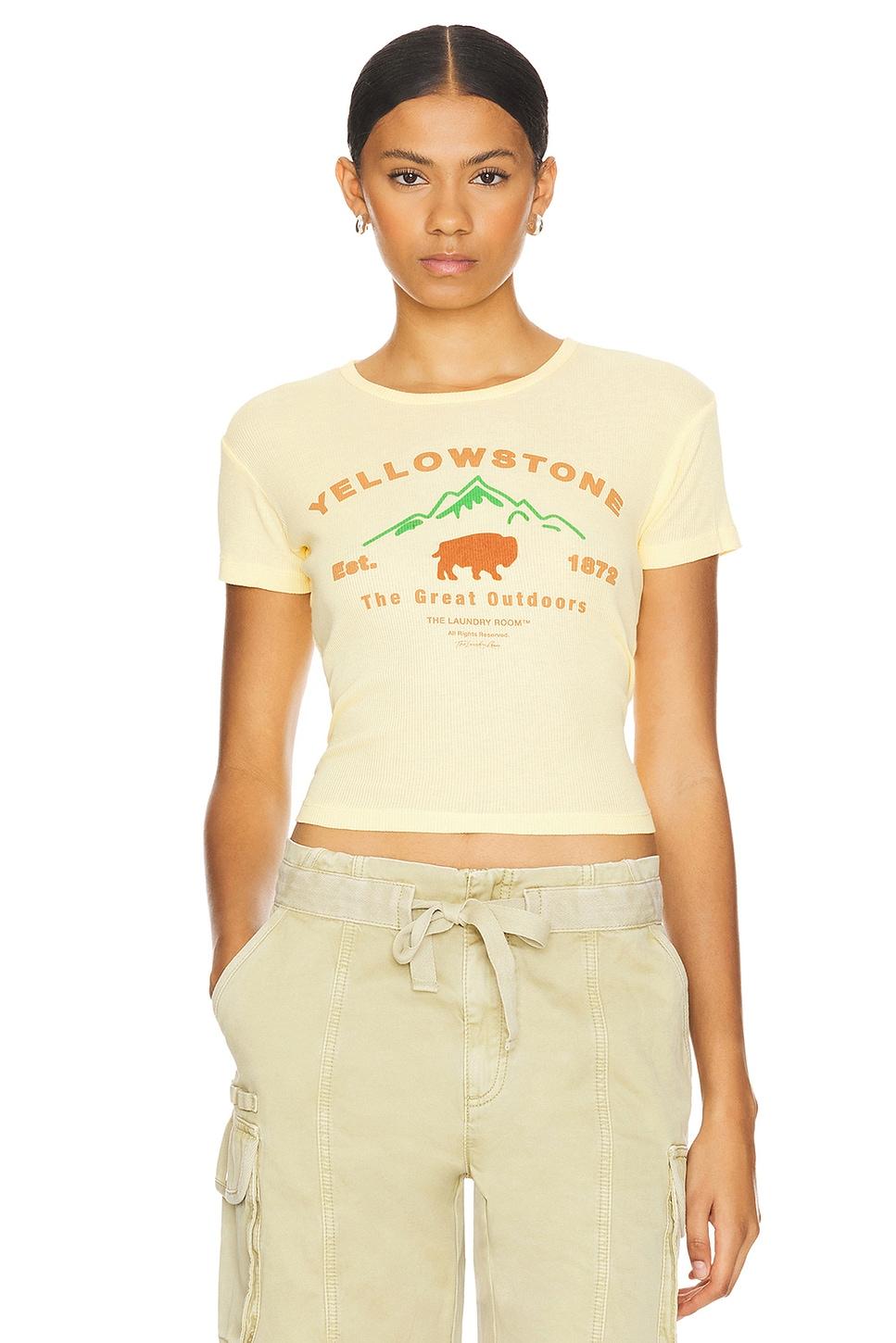 yellowstone bison baby tee