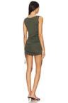 yolanda ruched mini dress