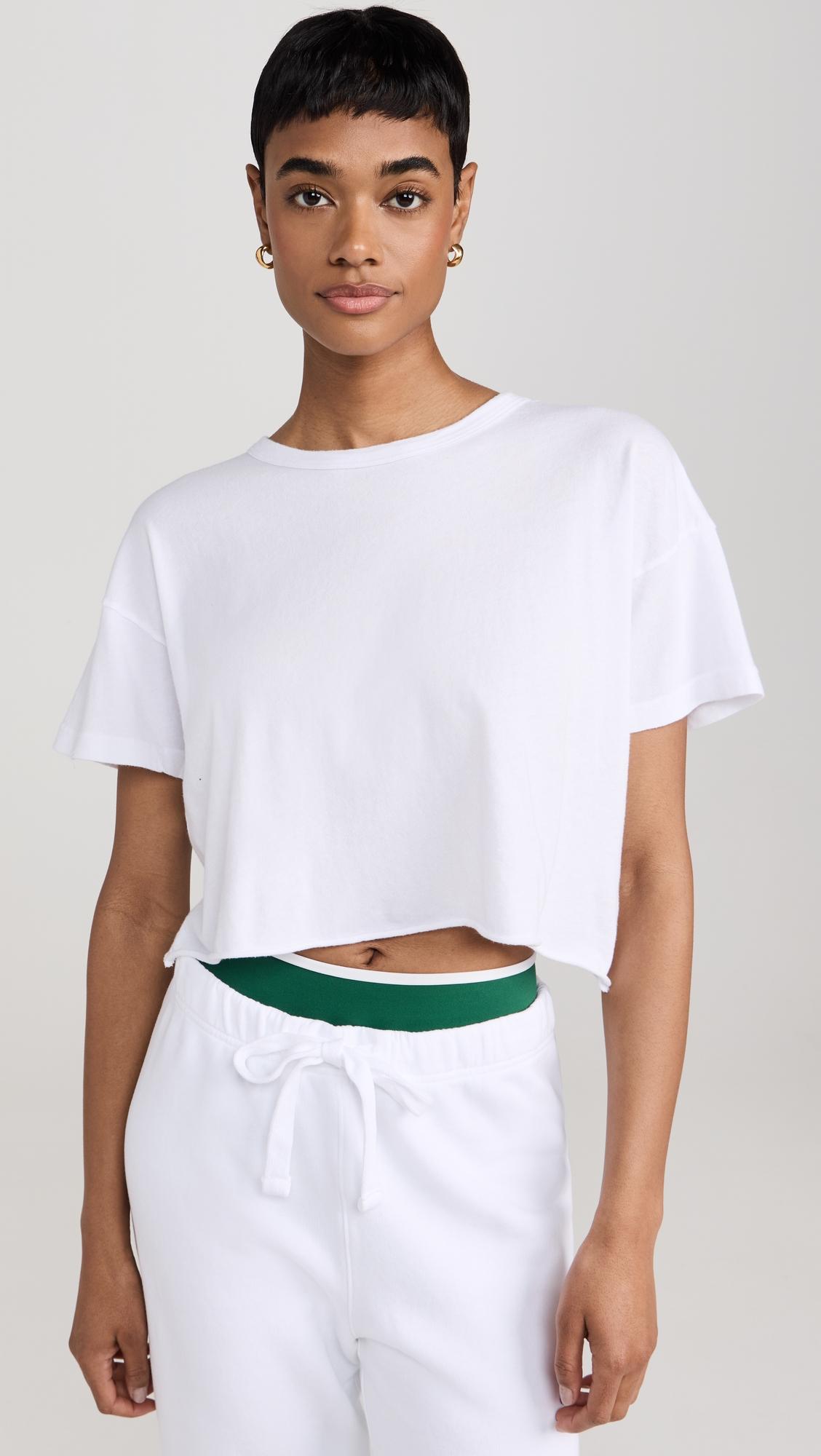 yos cropped tee