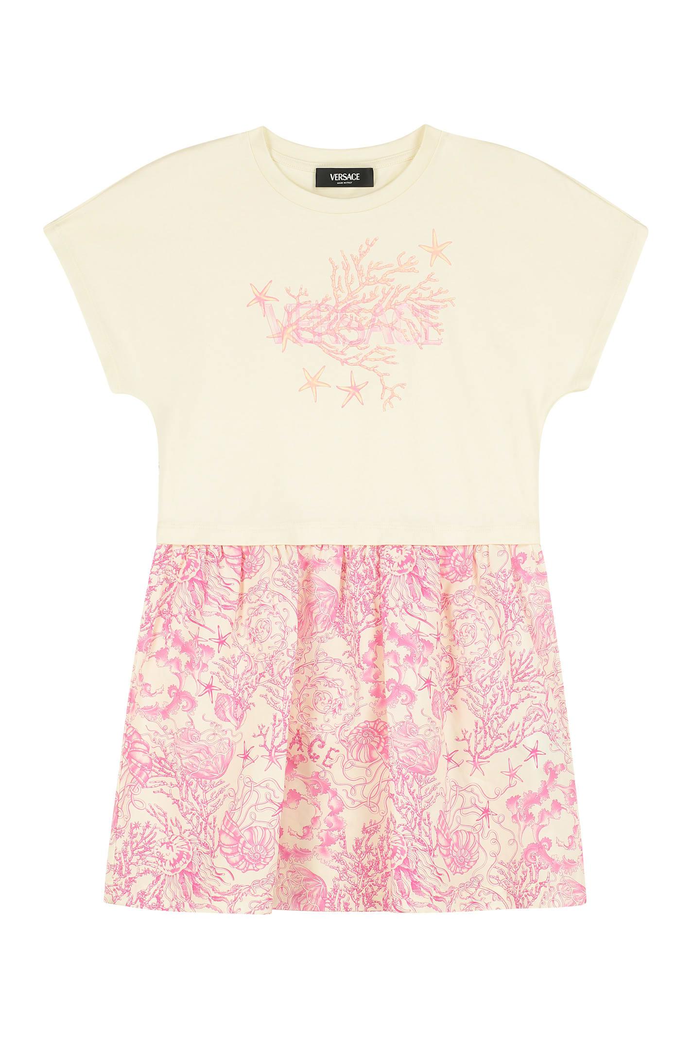 young versace cotton blend dress