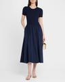 ysabel combo midi dress