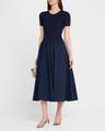 ysabel combo midi dress