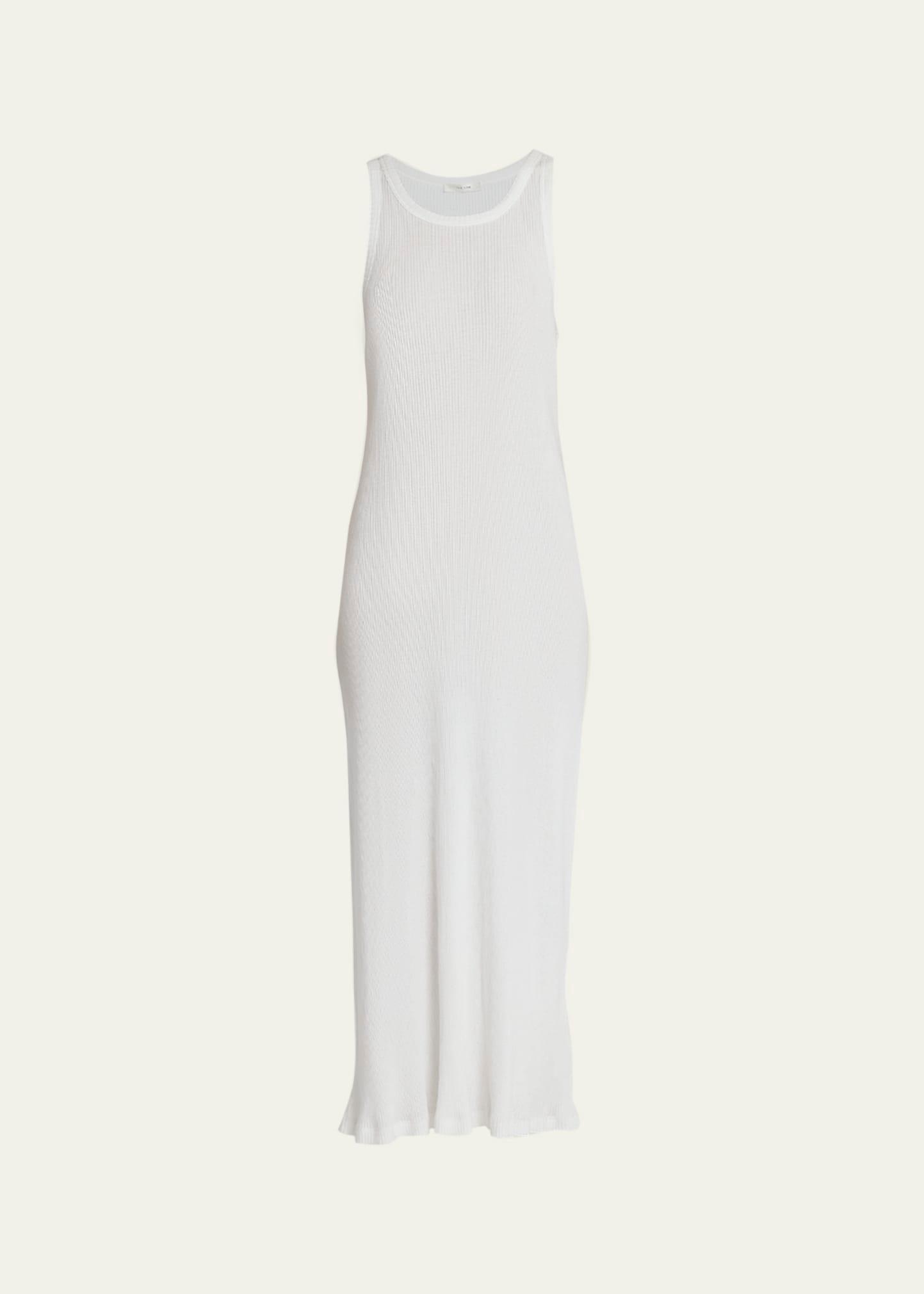 yule sleeveless rib maxi dress