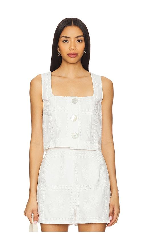 yumi kim jade top in white.