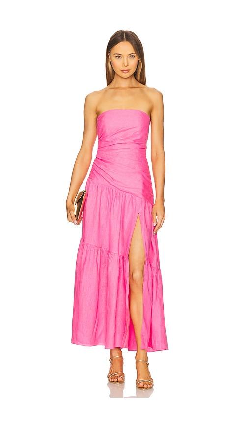 yumi kim katrina dress in pink.