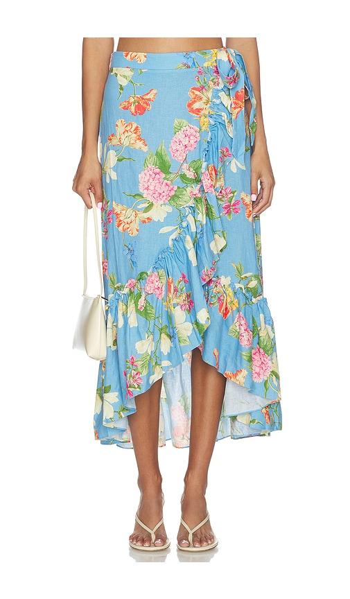 yumi kim novella skirt in multi.