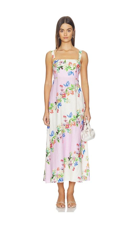 yumi kim pebble dress in purple.