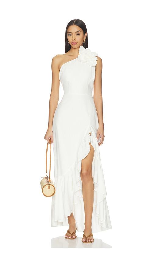 yumi kim rocky dress in white.