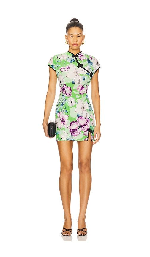 yumi kim saigon dress in green.