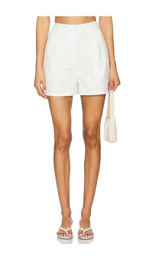 yumi kim sammi short in white.