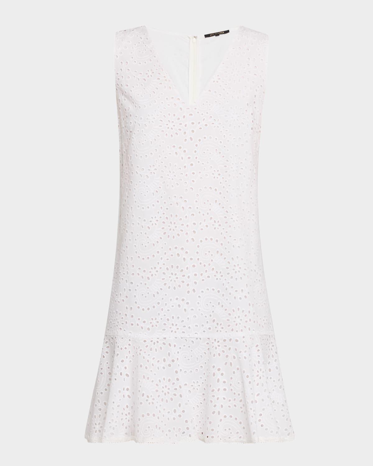 yvaine eyelet-embroidered dress