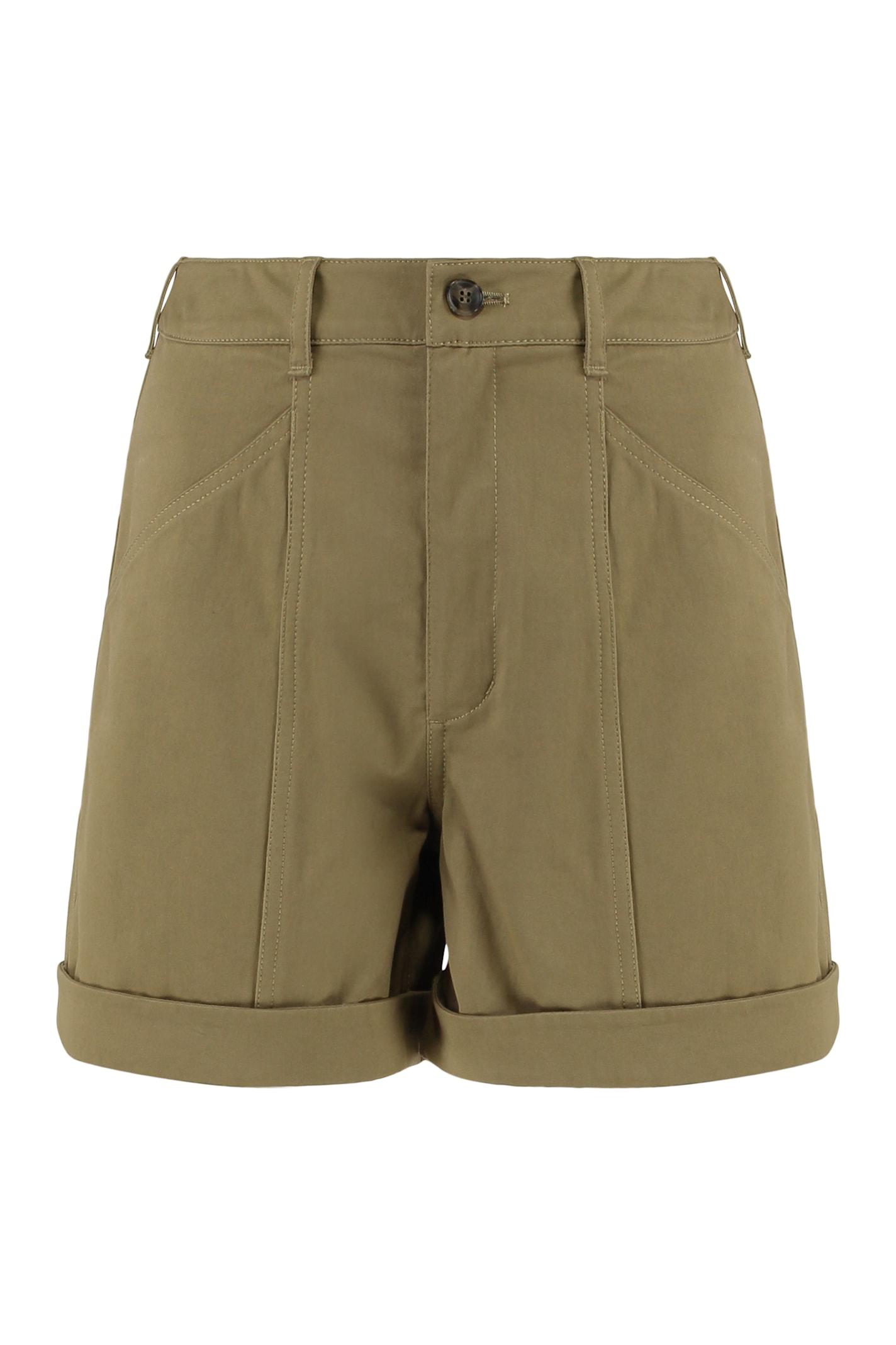 yves salomon cotton shorts